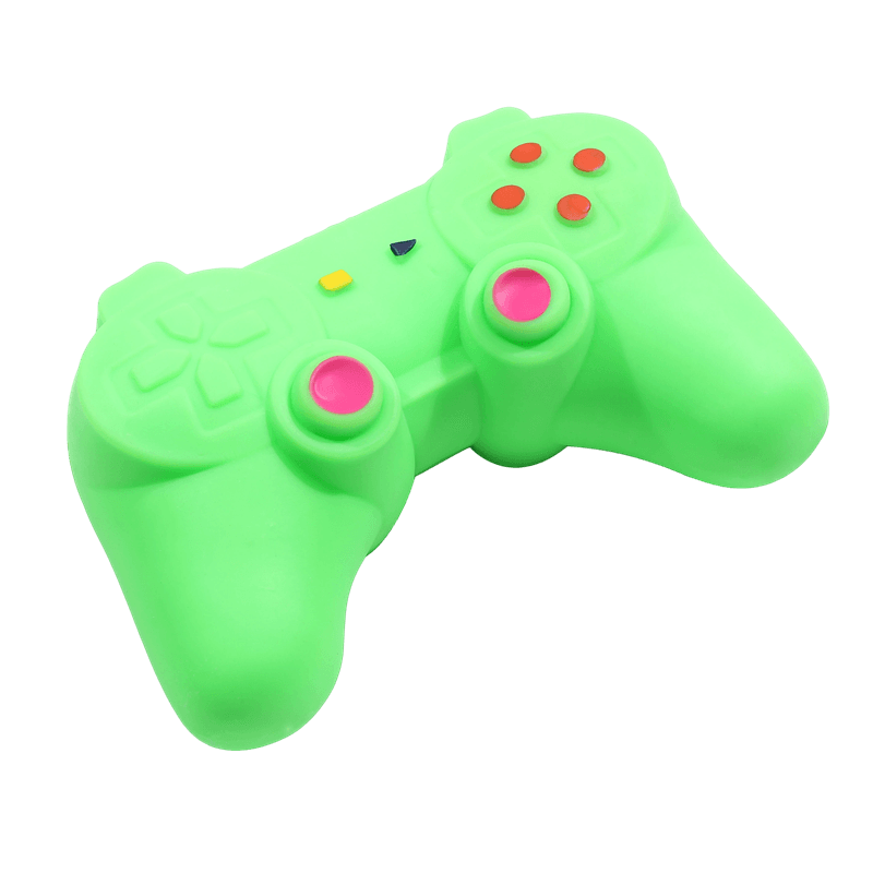 ゲームコントローラー スクイーズおもちゃ、ゆっくり上がるスクイーズストレス解消器、ゲーマー感覚そわそわ