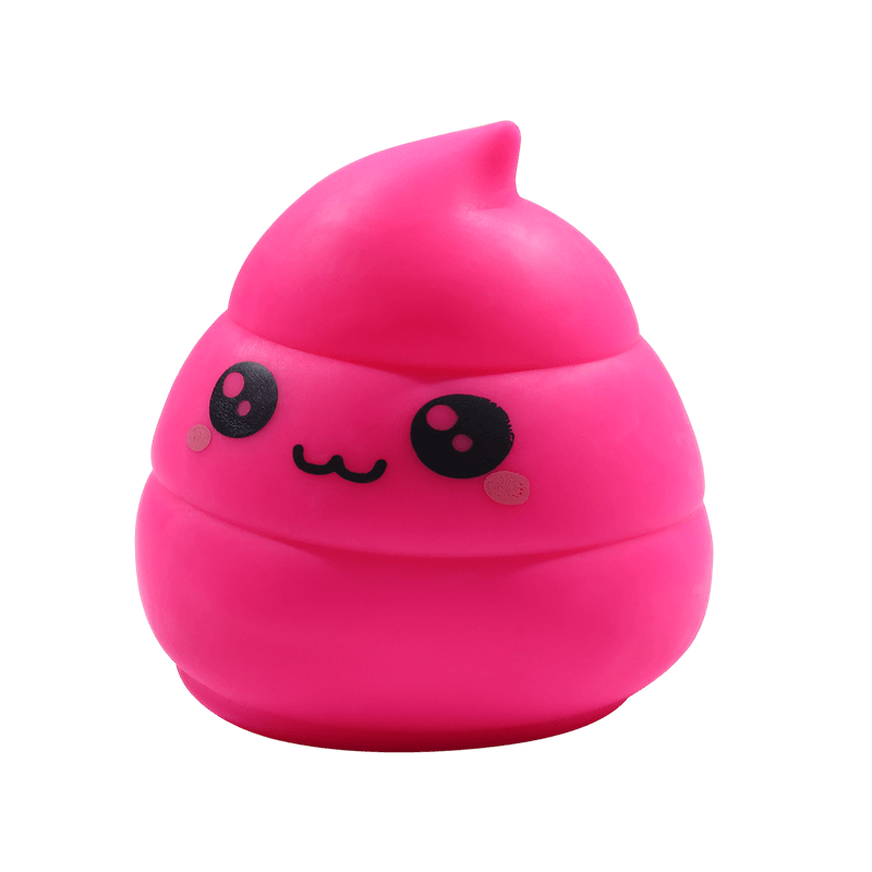 うんち絵文字スクイーズおもちゃ、ゆっくり膨らむスクイーズストレス解消器、かわいい感覚そわそわ